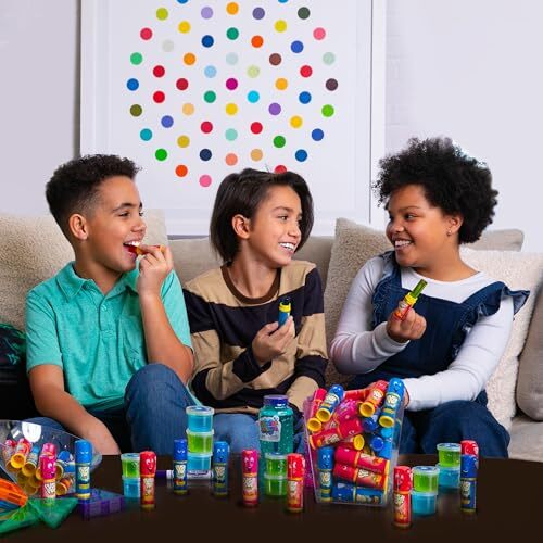 Push Pop Candy Variety Pack, Bulk Individually Assorted Sizes , Styles