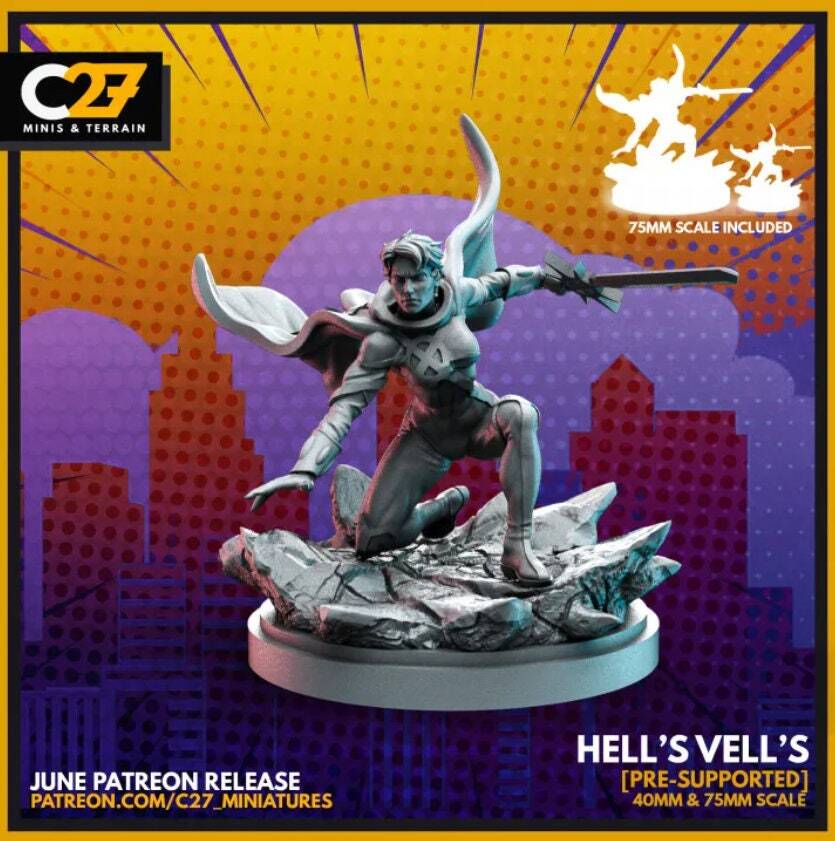 Hell's Vell's | 40mm Crisis Protocol | Tabletop Gaming | Tabletop Miniature |