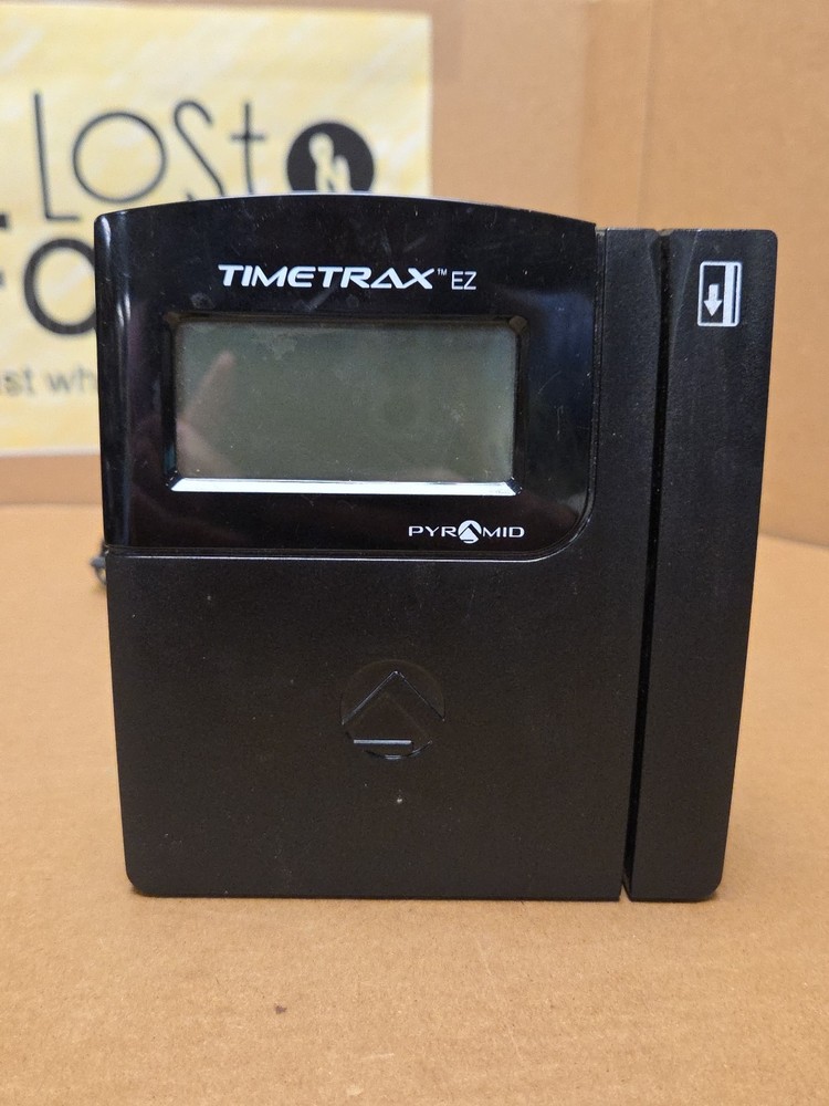 Pyramid TimeTrax EZ Swipe Terminal Time Clock *UNTESTED
