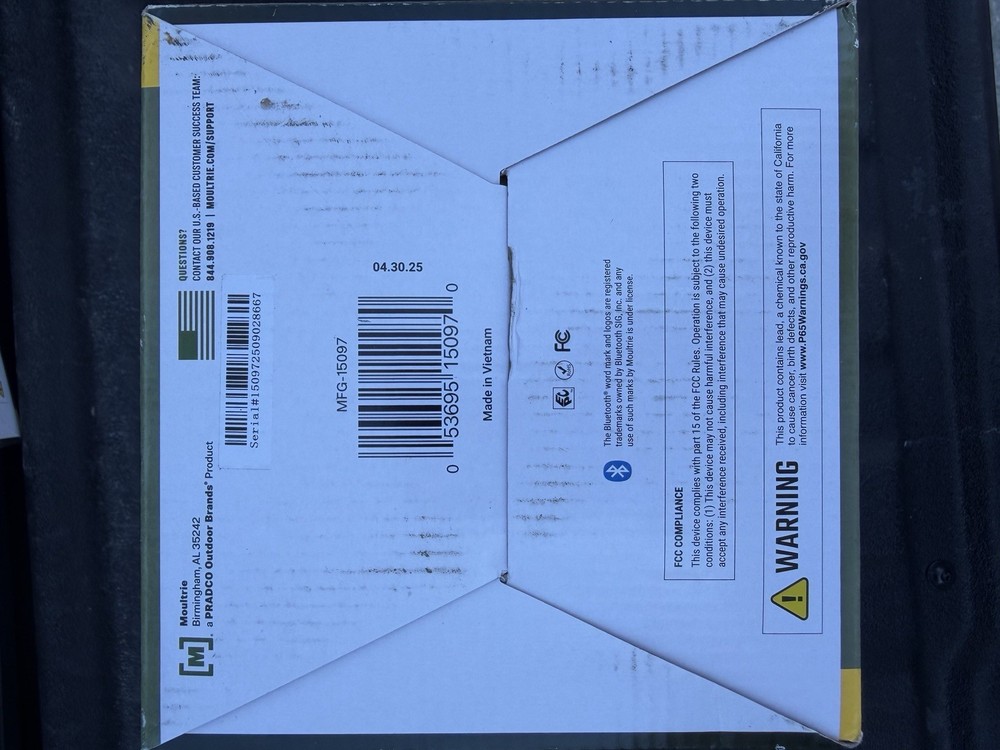 Moultrie Pro Hunter III Deer Feeder Kit Quicklock Adapter Bluetooth Connect