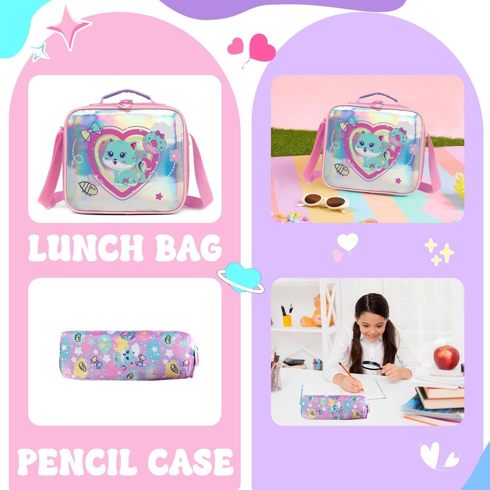 Rolling Backpack for Kids Girls Rolling Backpack for School Roller Backpacks ...