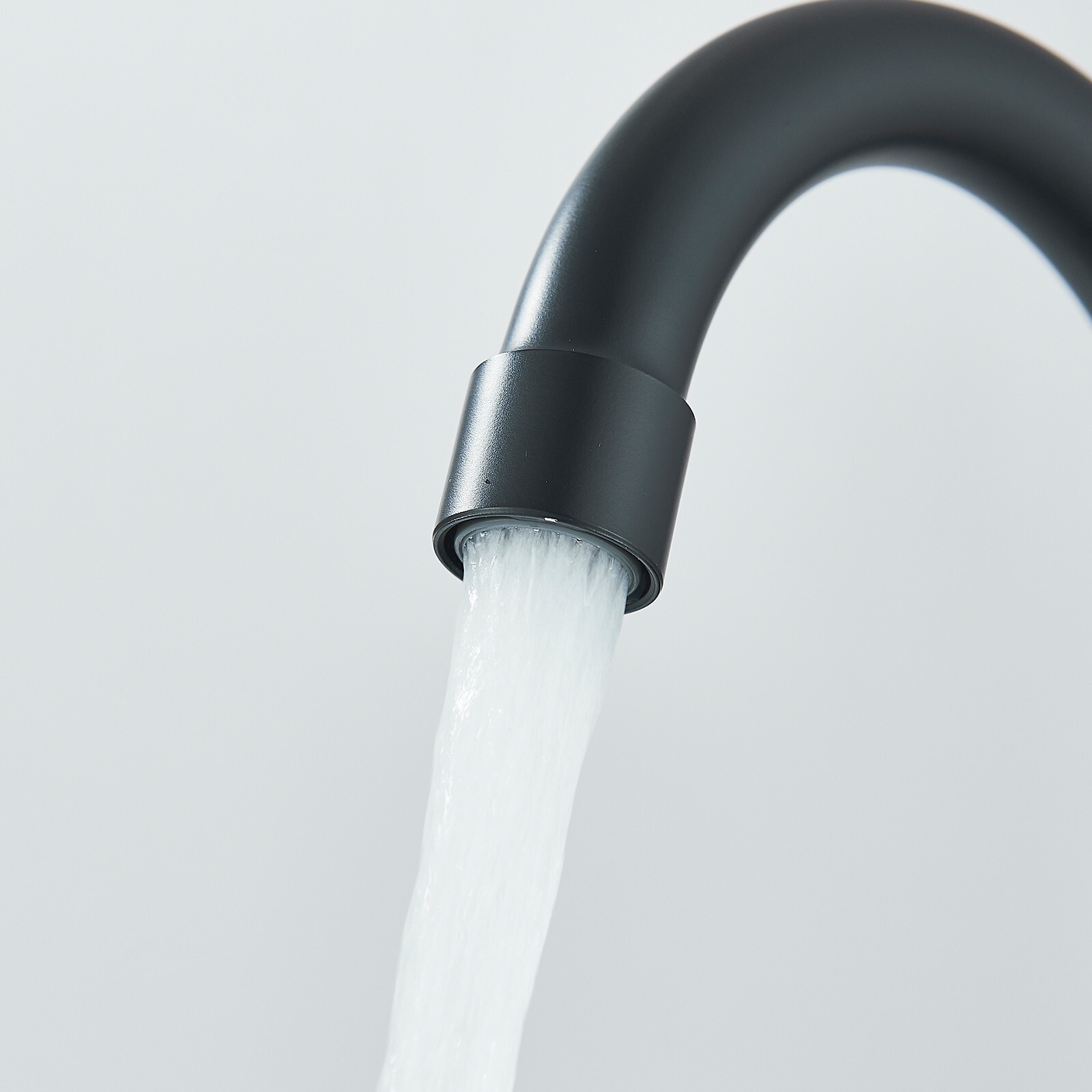 Black Bathroom Sink Faucet 3 Holes 4 Inch Centerset Vanity Mixer Faucet 2 Handle