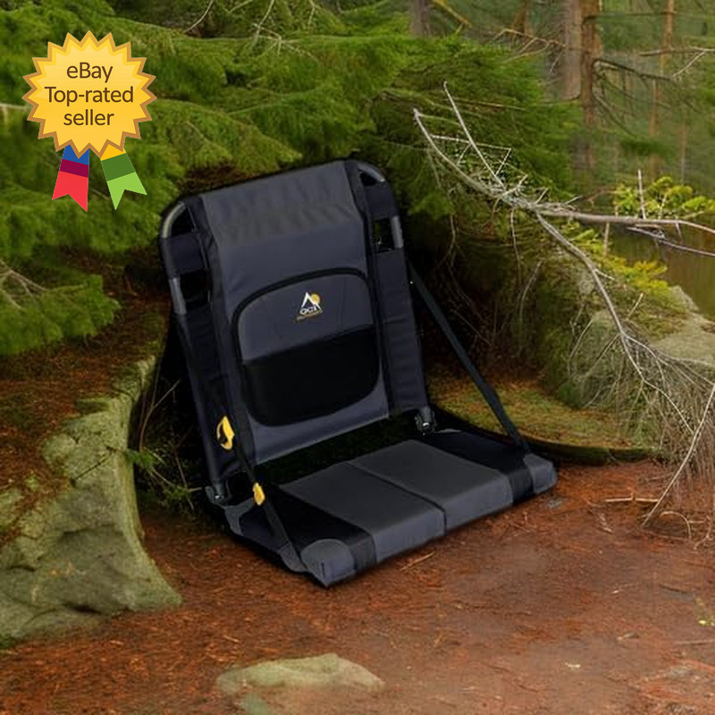 SitBacker Adjustable Canoe Seat with Back Support