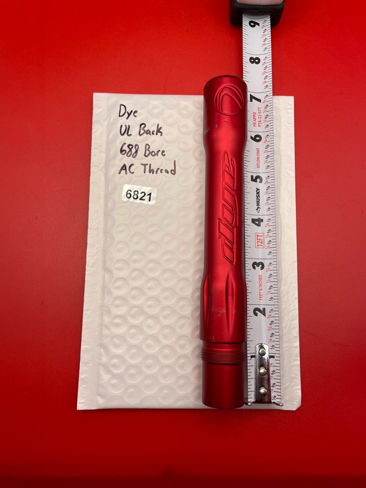 Dye UL Back 688 Bore Autococker AC Thread Red