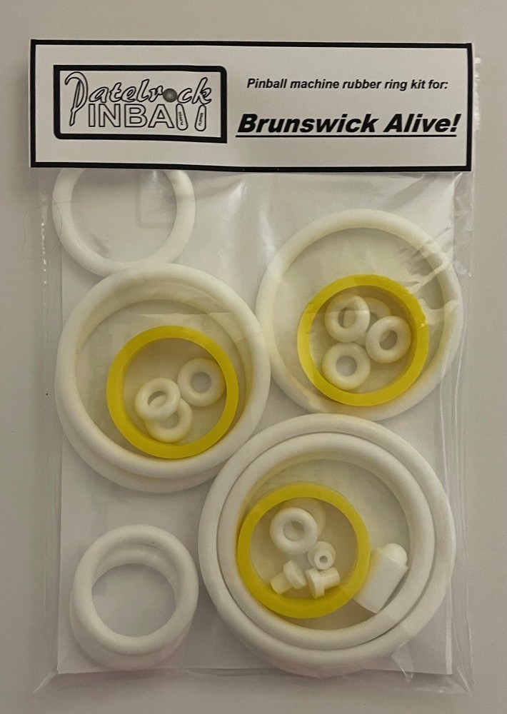 1978 Brunswick Alive! Pinball Machine Rubber Ring Kit