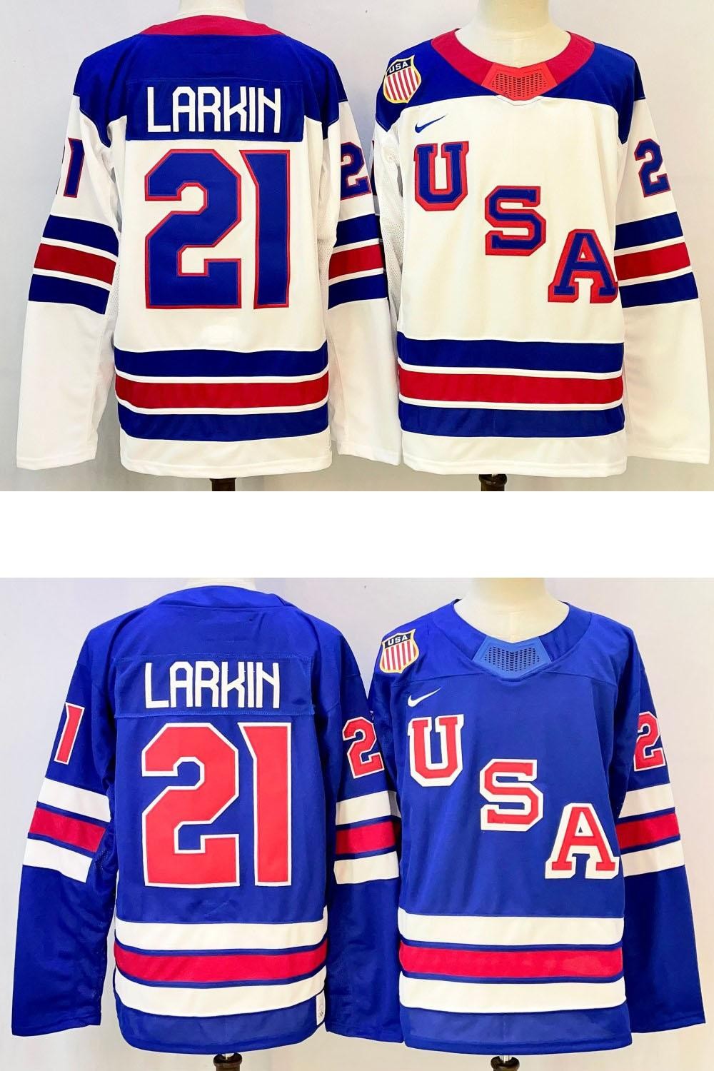 Dylan Larkin USA Men Jersey All Stitched