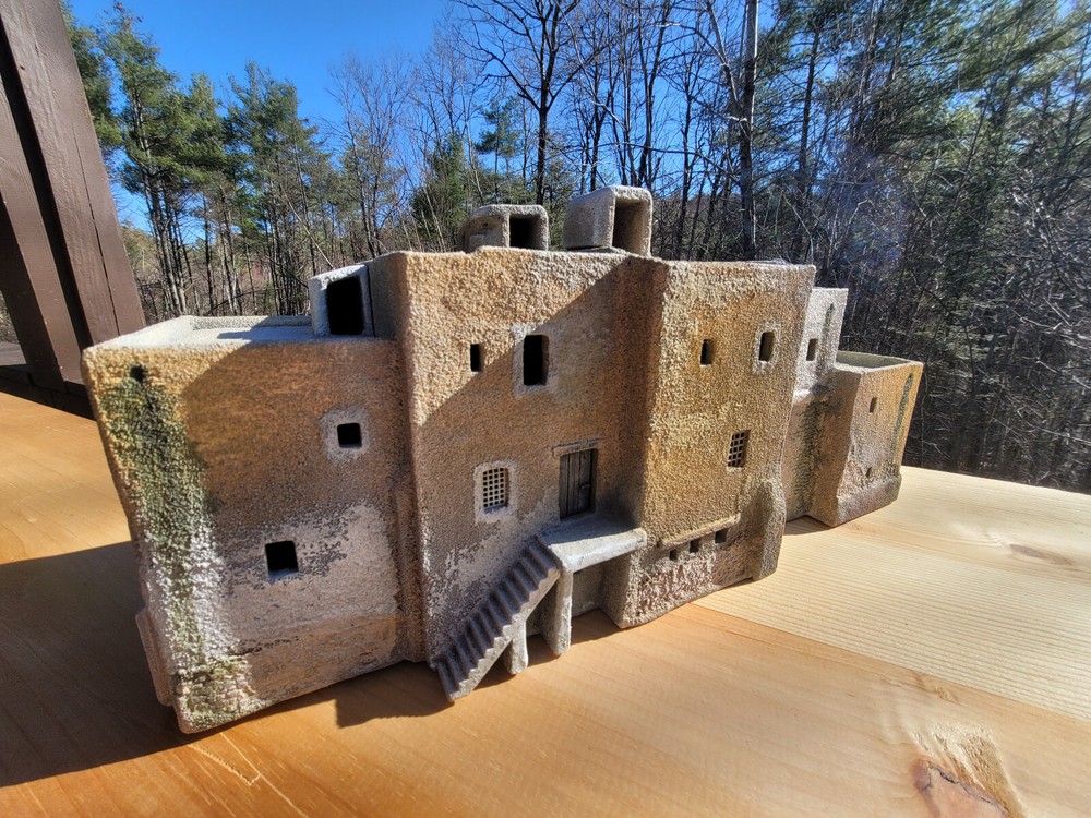 Scratch built 28mm Middle Eastern Complex diorama Chris the Model Maker Riordan