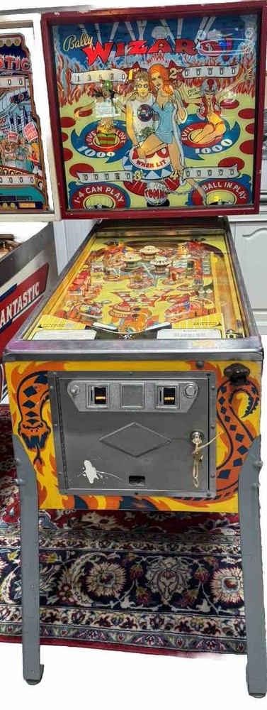 1975 Bally WIZARD! Pinball Machine