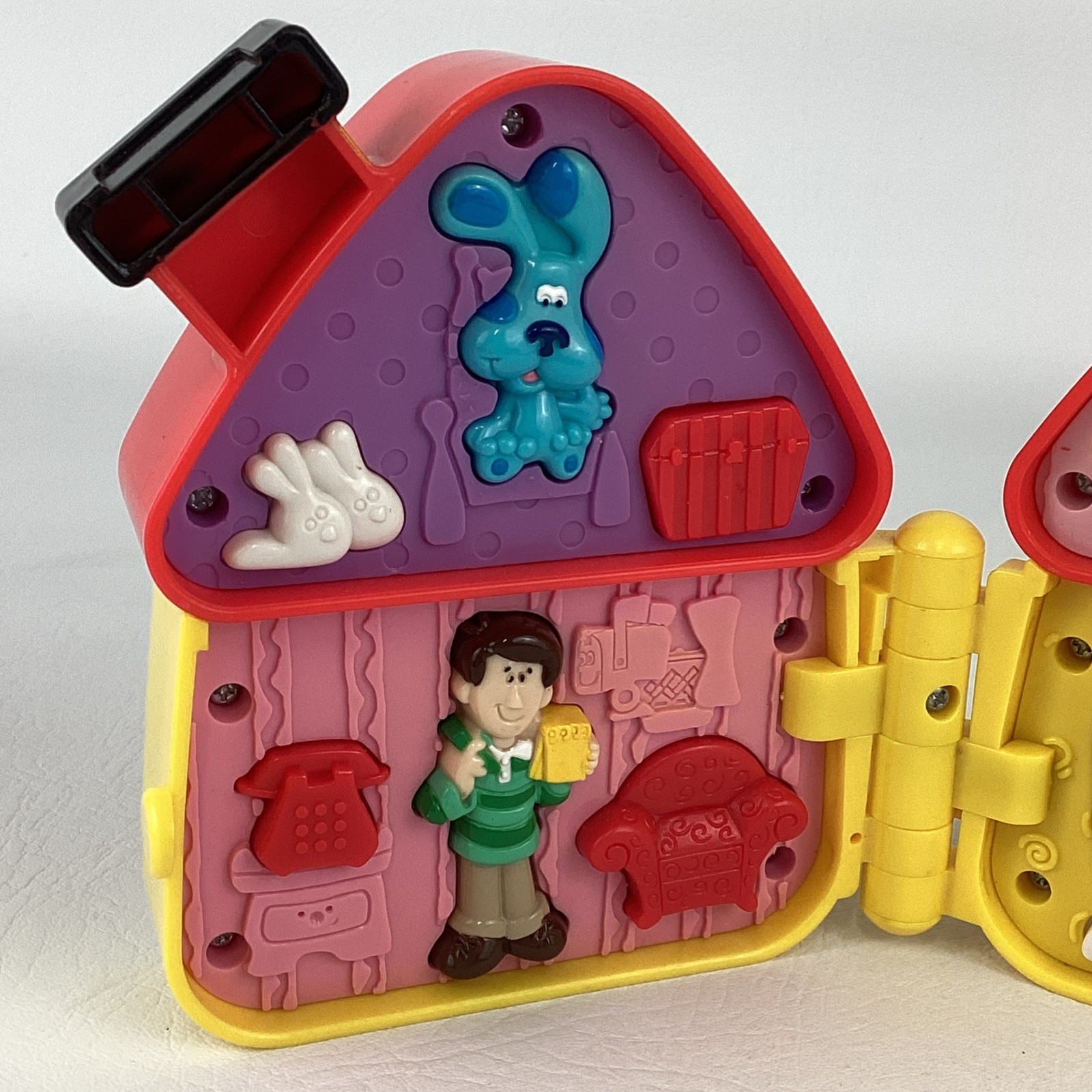 Blues Clues Let's Find Talking Playhouse Interactive Steve Vintage 2001 Mattel