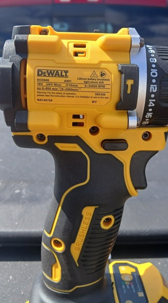 20V Brushless Impact Driver + Drill Combo Kit High Torque Tool Only