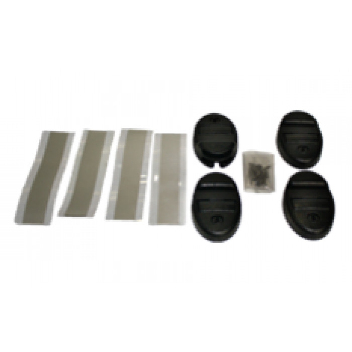 71515 Cover Lock Kit, 4 Sets (Black)