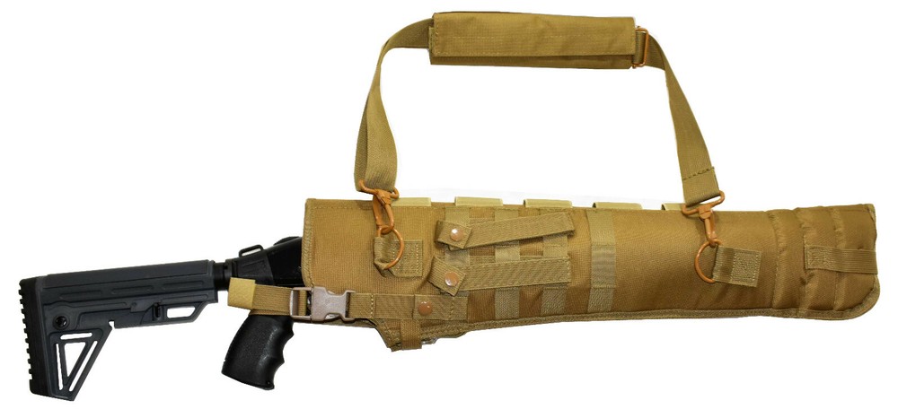 TRINITY Scabbard for mossberg 590 Shockwave Tactical case Hunting Storage TAN.