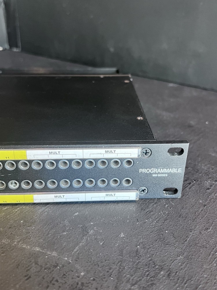 Bittree 968 Series Programmable TT (Bantam) Audio Patchbay
