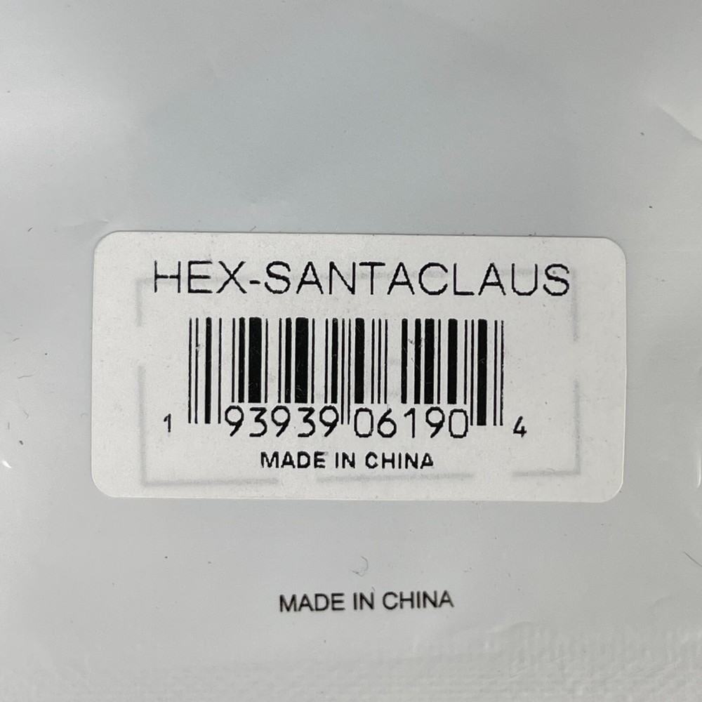 NEW Armed Santa PVC Patch (HEX-SANTACLAUS)