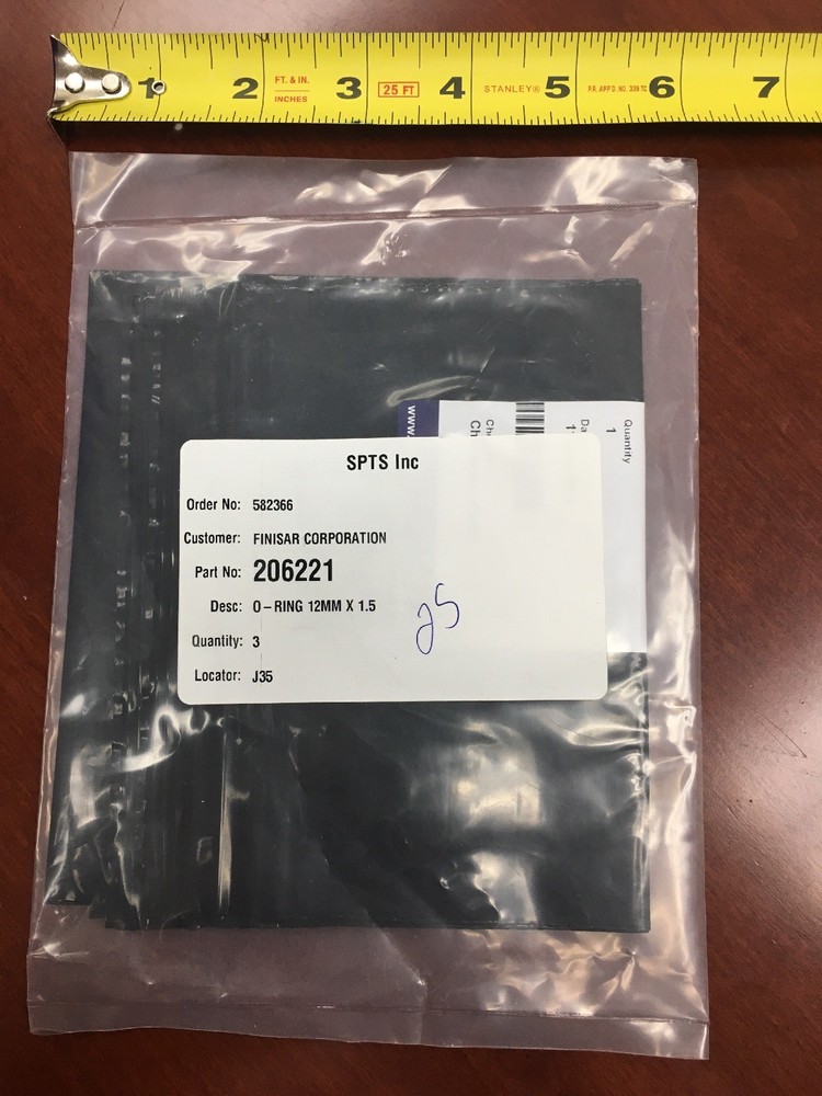SPTS 206221 O-Ring 12mmx1.5