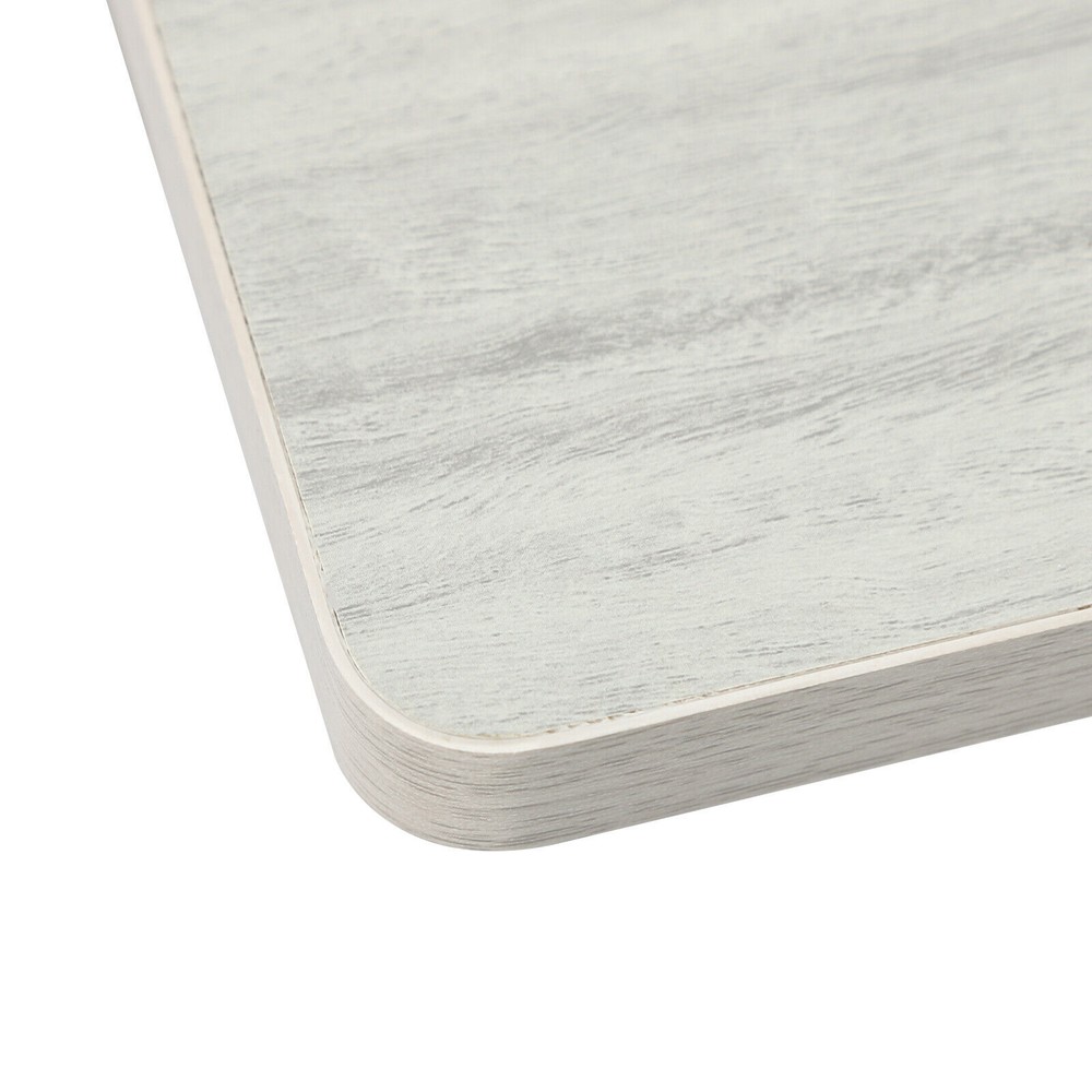 Folding Wall Table, Fold Down Table Wall Mounted, Round Corners Folding Table