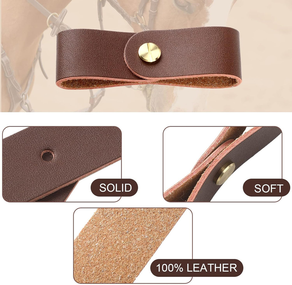 6 Pcs Halter Breakaway Replacement Strap Breakaway Halter Replacement Straps Hor