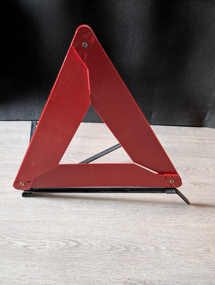 Plastar Large Warning Triangle Folding Reflective Car Breakdown Emergency Hazard