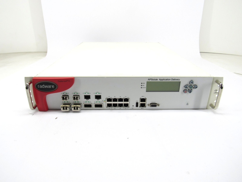Radware DefensePro 12412 12Gbs IPS & Behavioral Protection Bandwidth Management