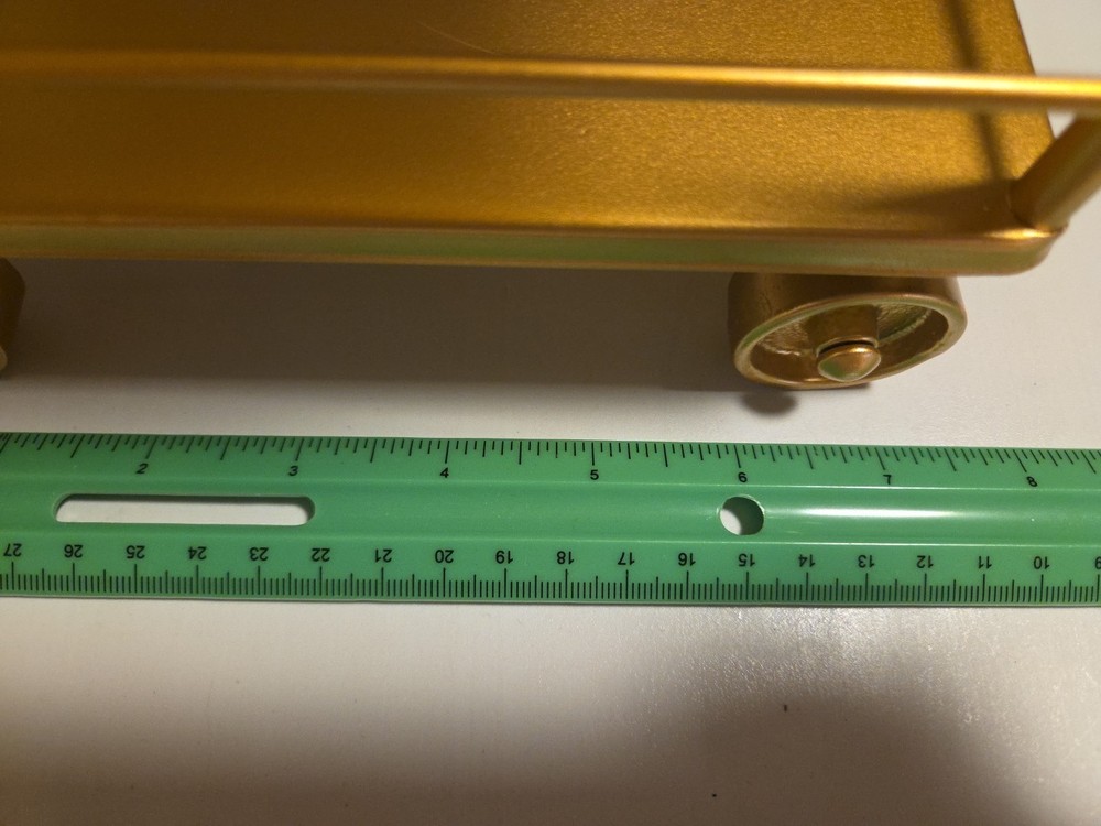 Small Goldtone Bar Cart