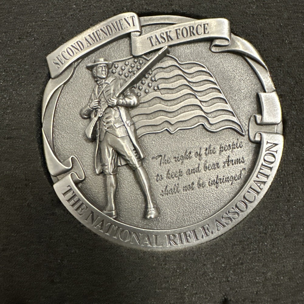 1992 2007 National Rifle Association Second Amendment Task Force Medallion #5575