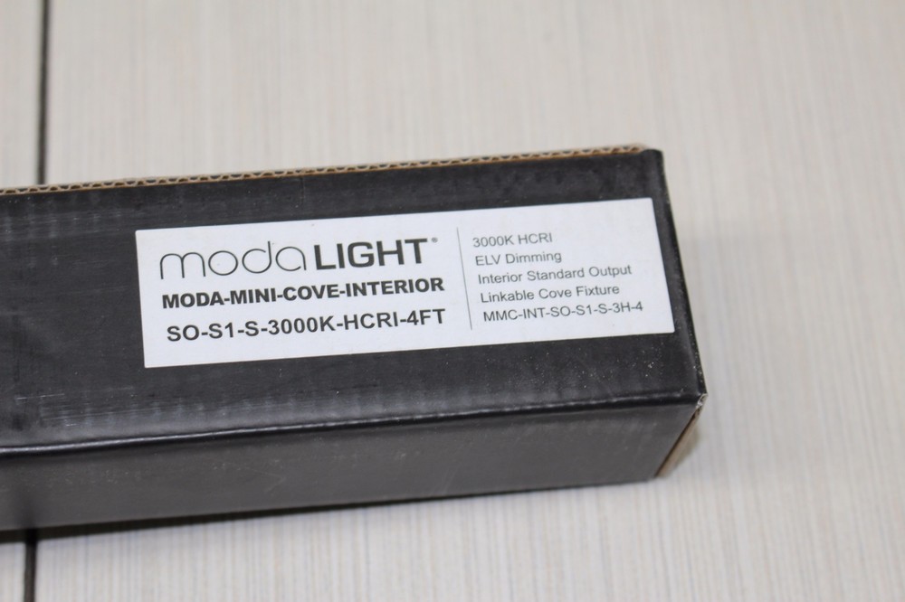 ModaLight 4' Moda Mini Cove Premium Interior LED Linkable Bar Light Fixture