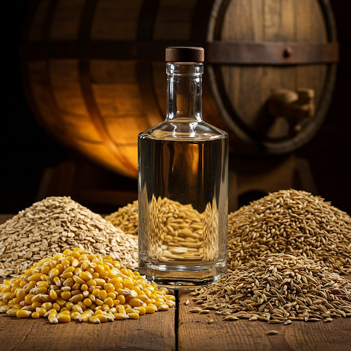 Brewing Grains - Simple EASY Kit for Moonshine Whiskey - 10p Home brew USA