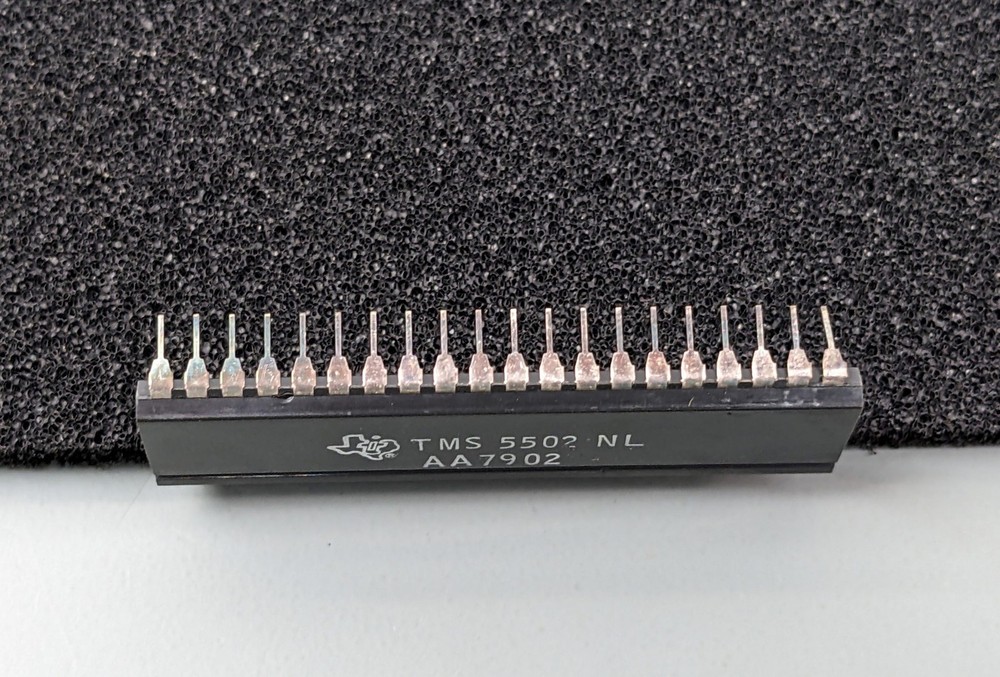 (2) TMS9916 (TMS5502) Bubble Memory Controller ICs, TI