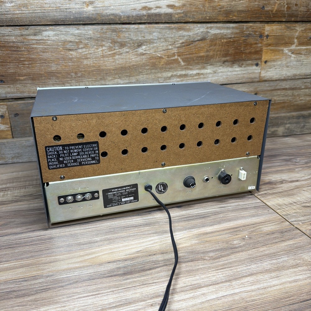 Realistic DX-160 Solid State Ham & Shortwave Radio Communications Receiver Works