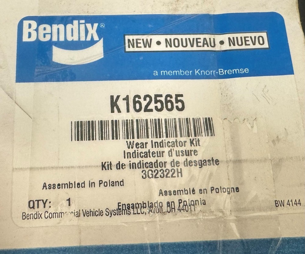 BENDIX WEAR INDICATOR KIT - K162565