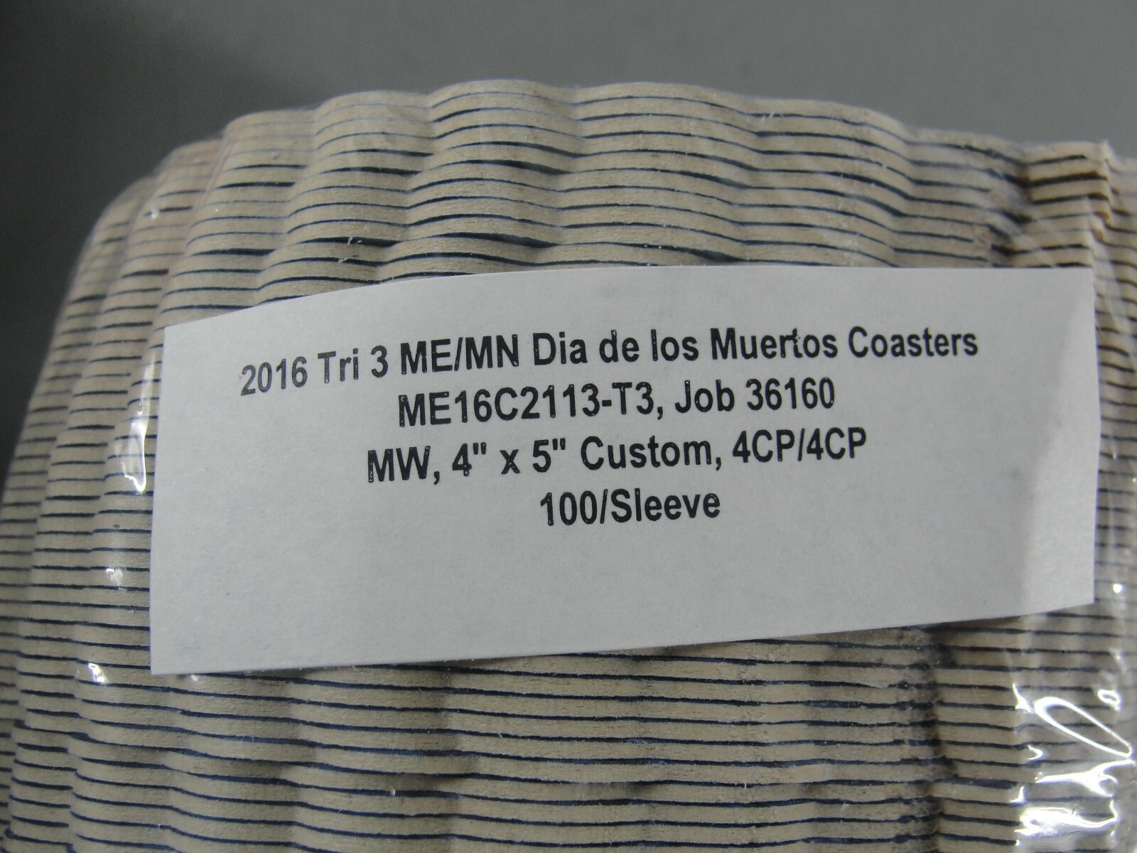 LOT 100 MODELO BEER COASTER SUGAR SKULL DIA DE LOS MUERTOS DAY OF THE DEAD NEW