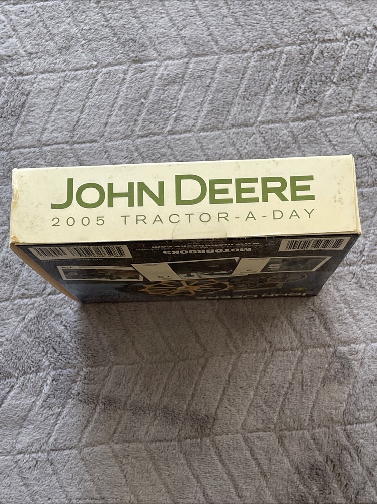 2005 John Deere Tractor-A-Day, Never Opened, Diecast Tractor Inside