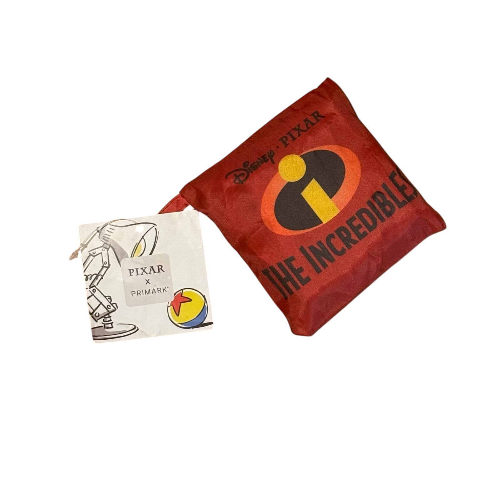 Disney Pixar Incredibles x Primark Reusable Packable Tote Bag – NWT