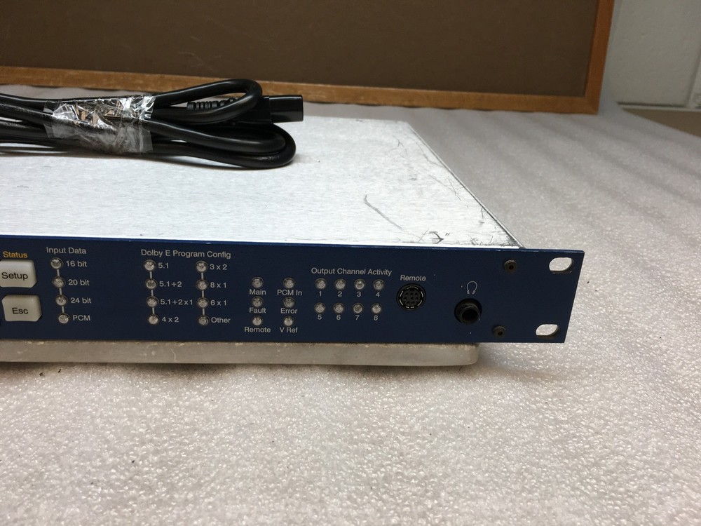 Dolby DP572 professional Dolby E Decoder Multichannel Audio Distribution System