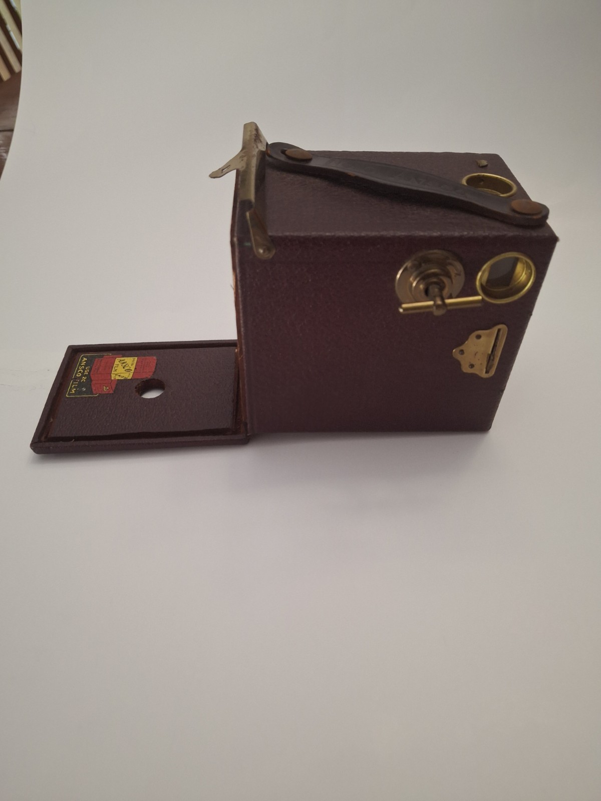 Antique Ansco No. 0 Buster Brown Special Box Camera With Original Box & Manual