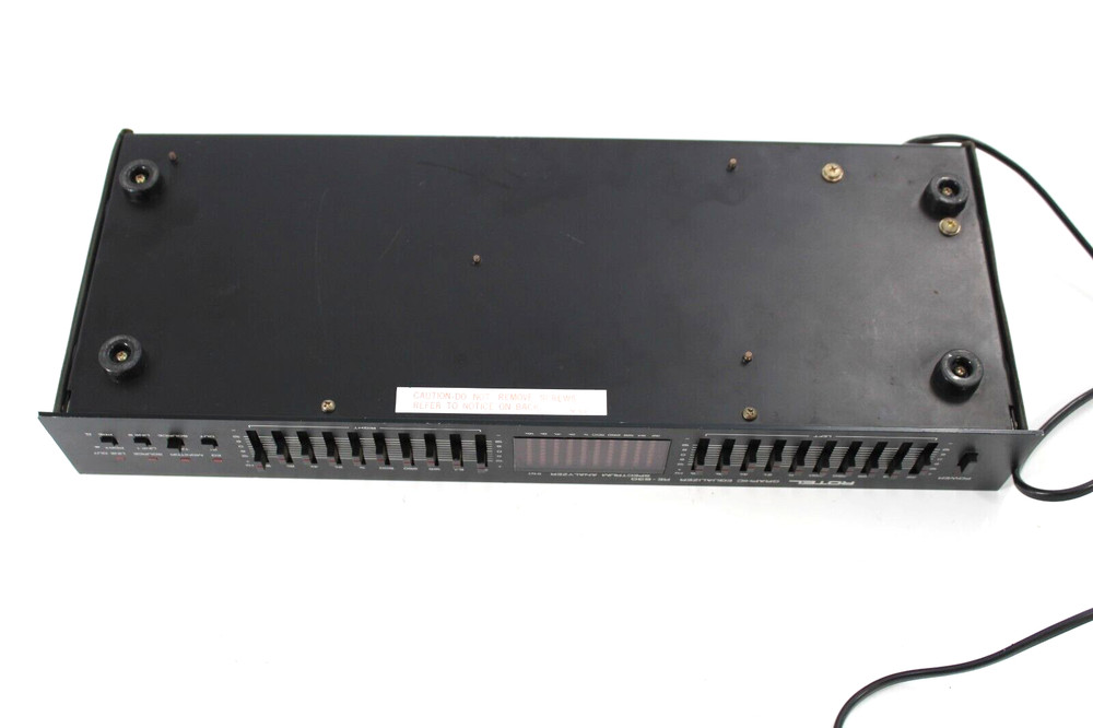VTG ROTEL EQUALIZER RE 830 SPECTRUM ANALYZER - UNTESTED