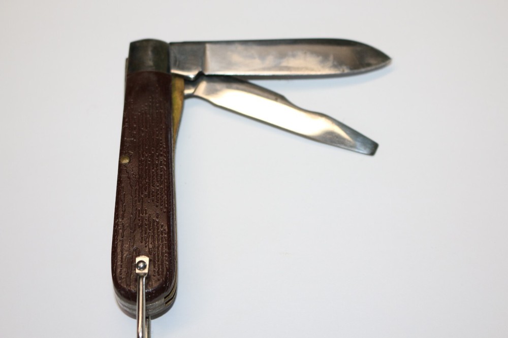 Klein Tools electrician tool company 2 blade pocket knife SUPERB COND. & SHARP