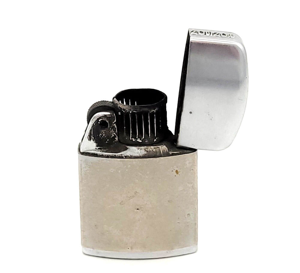 Vintage Ronson Flip Top Windlite Silver-Tone Lighter- Untested