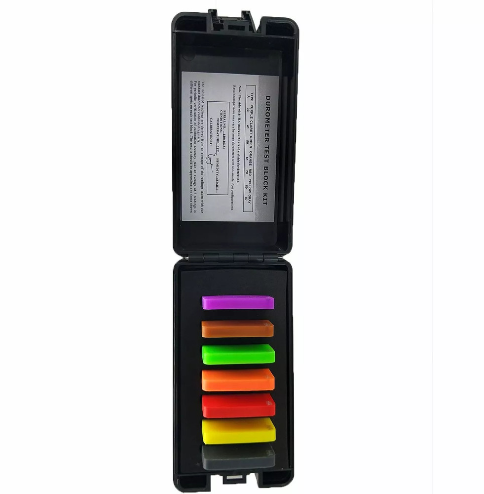 Shore A Durometer Test Block Durometer Test Block Kit Hardness Test Block 7Color