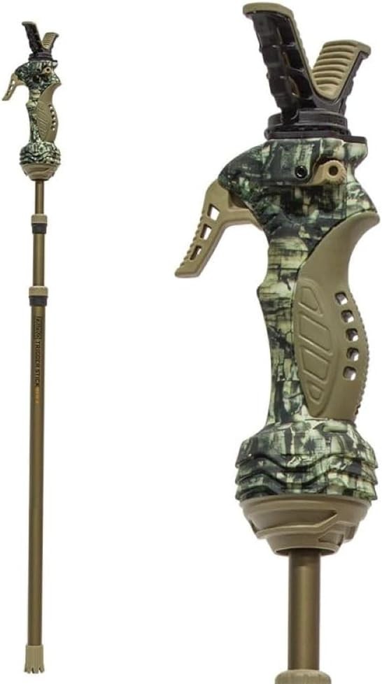 Hunting Trigger Stick Gen3 Shooting Stick, Adjustable Height, Quick-Detach Yo...