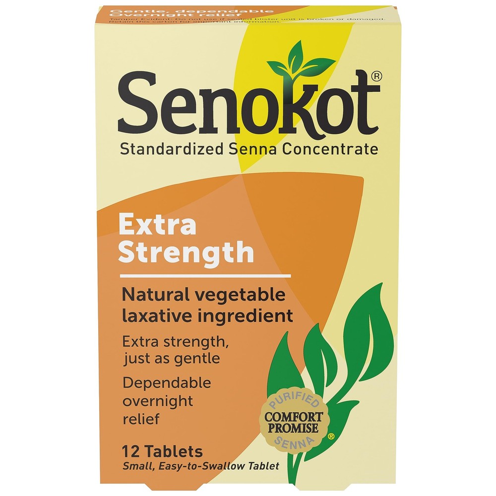 Extra Strength Natural Vegetable Laxative Ingredient , Senna Concentrate, Dou...