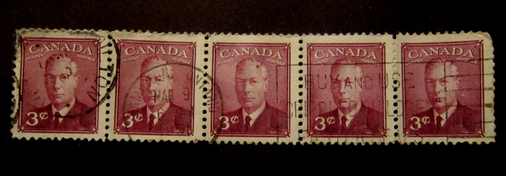 Canada #286 CDS Cancel Hamilton, ON {ebhs141}