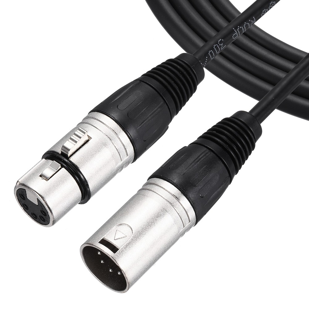 2Pcs 5 Pin XLR Cable 3 ft XLR Microphone Cable for Stage Studio Cable