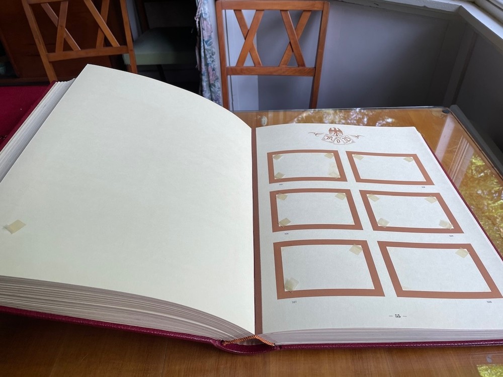 MASSIVE THIRD REICH PHILATELIC ALBUMS - "Stempelsammlung Großdeutschland"