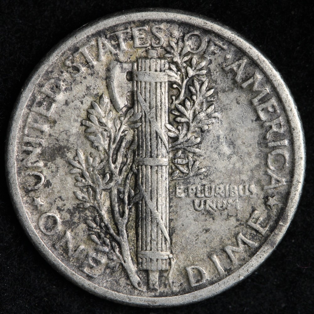 1918 Mercury Silver Dime CHOICE XF++ E269 JN