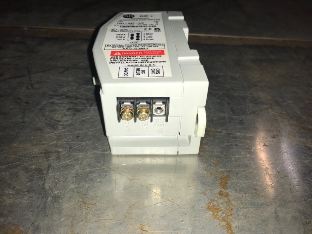 AB Interface Converter, #1761-NET-AIC, PS-500, pre-owned