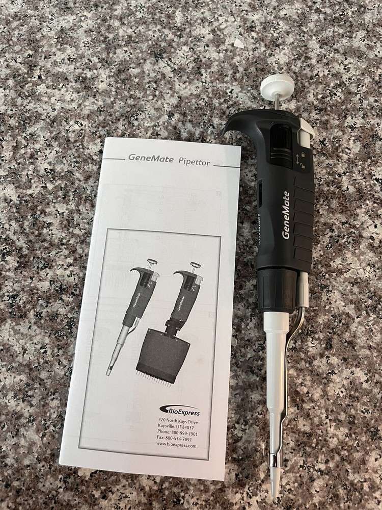 GENEMATE AUTOCLAVABLE PIPETTOR ADJUSTABLE PIPETTE PIPET