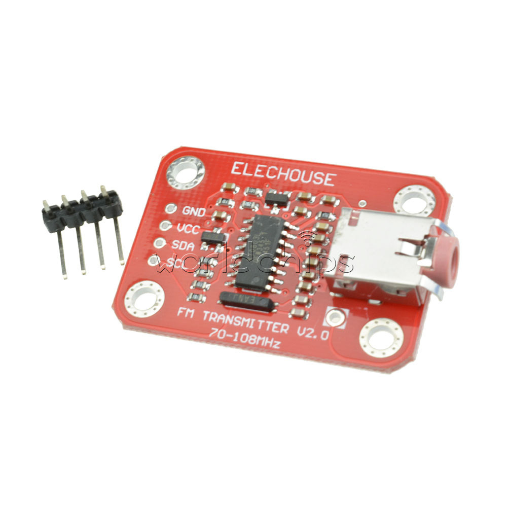 FM Radio Transmitter Module V2.0 For Build Your Own Radio Station TOP