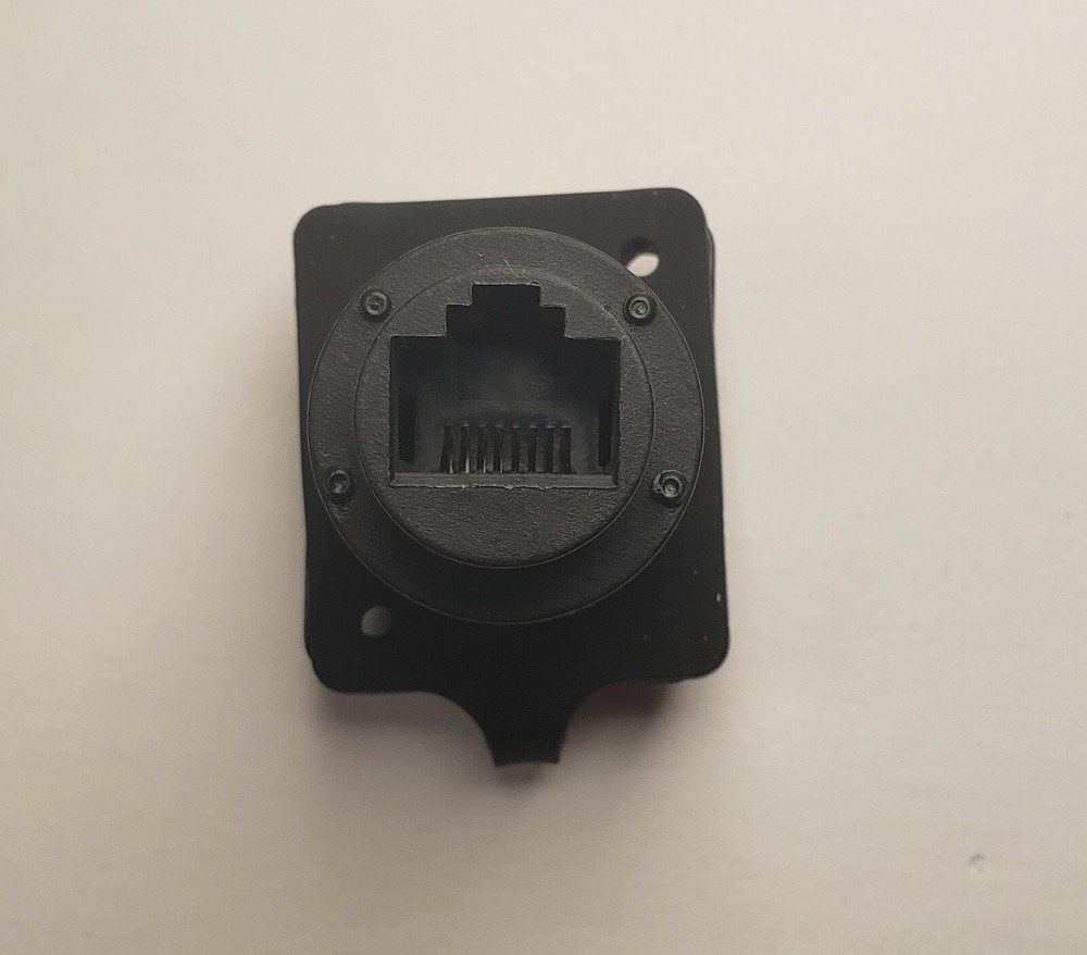 5x EtherCON RJ45 Female Panel Mount Connector