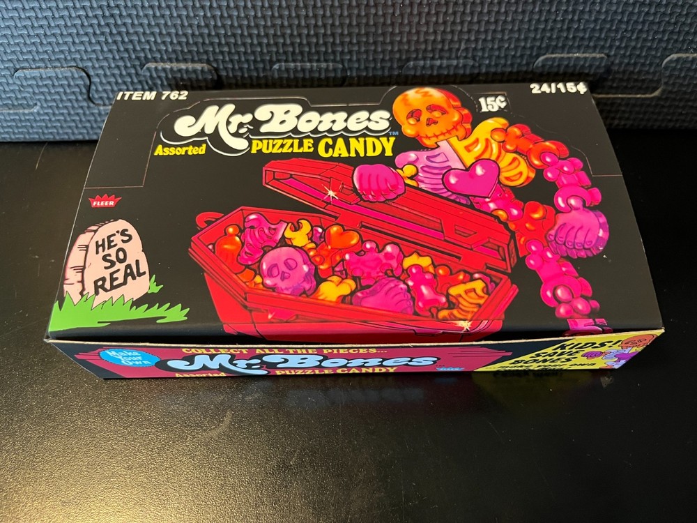 Mr Bones - Empty custom design display box